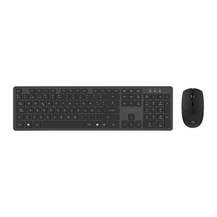 CONCEPTRONIC Tastatur+Maus Wireless Layout ES schwarz