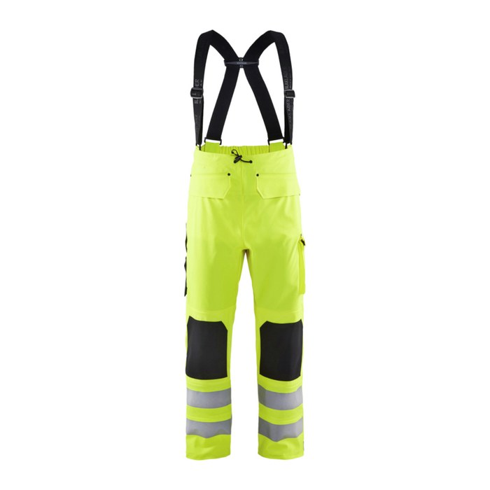 BLAKLÄDER® unisex Warnschutz-Latzhose 1302 gelb Größe 4XL