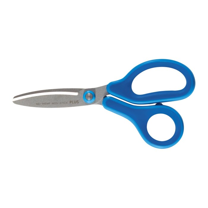 PLUS JAPAN Kinderschere blau 14,5 cm