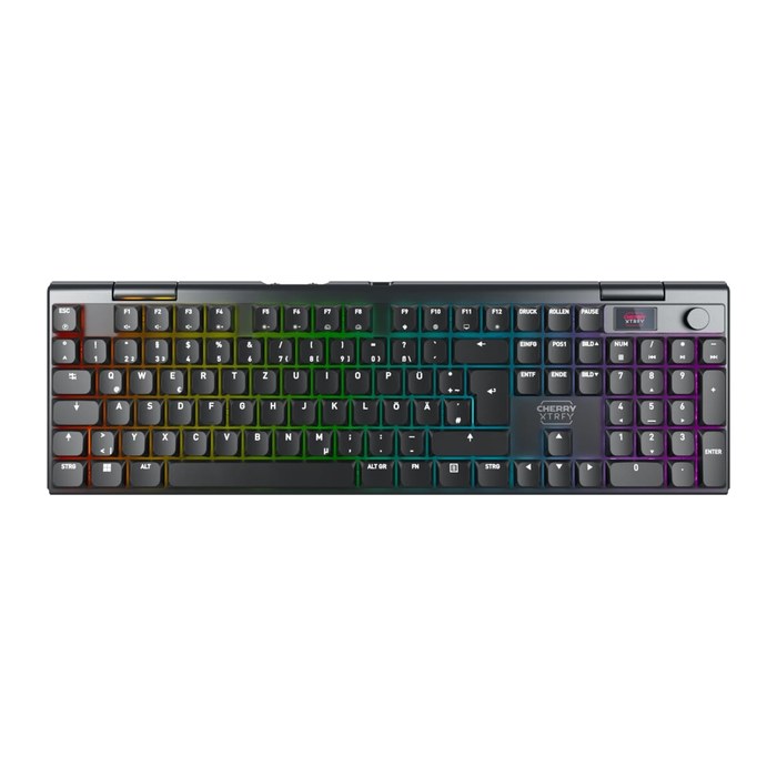 CHERRY XTRFY MX 10.1 Wireless Tastatur RGB MX Rot schwarz