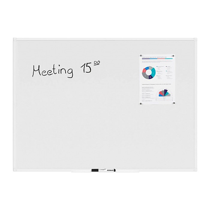 MAUL Whiteboard MAULprimo 110,0 x 80,0 cm weiß kunststoffbeschichteter Stahl