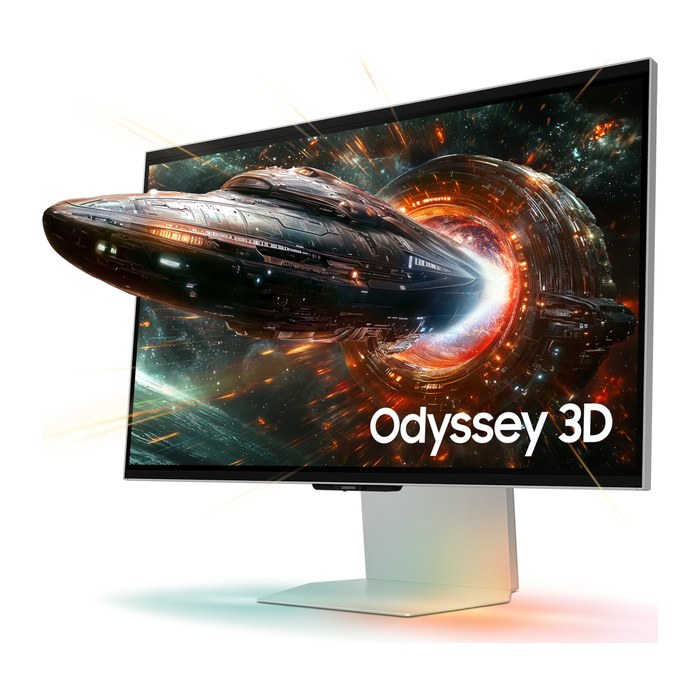 SAMSUNG Odyssey 3D G90XF S27FG904XU Monitor 68,0 cm (27,0 Zoll) silber