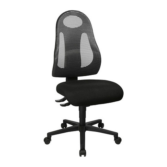 Topstar Bürostuhl Free Art, FR100 G202 Stoff anthrazit, Gestell schwarz