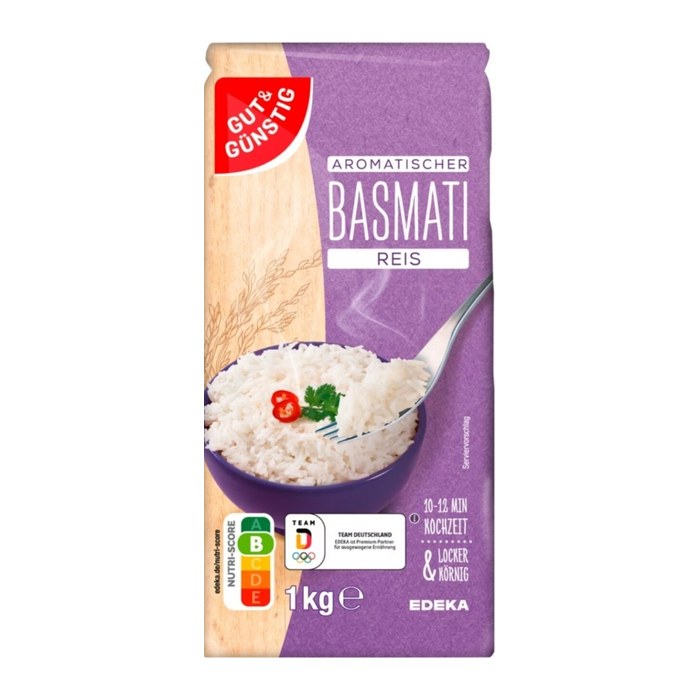 GUT&GÜNSTIG Basmati Reis 1,0 kg, 1 St.