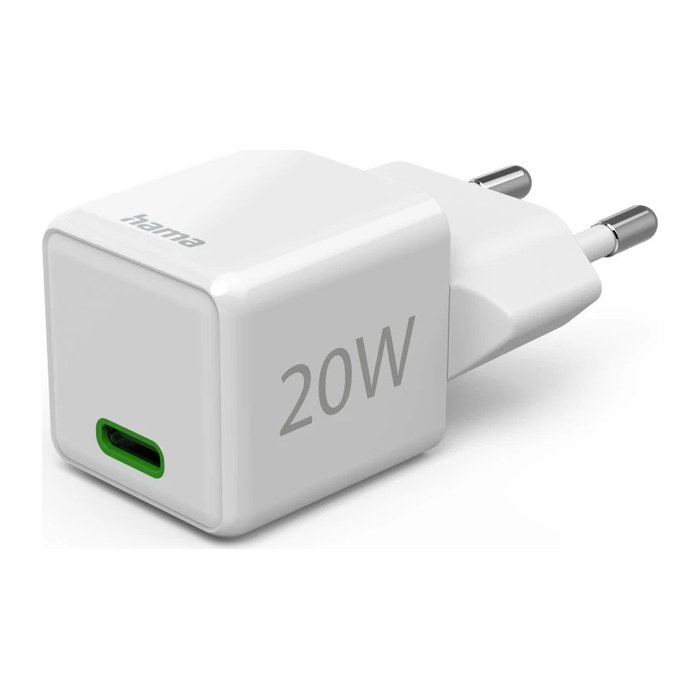 hama Ladeadapter weiß, 20 Watt