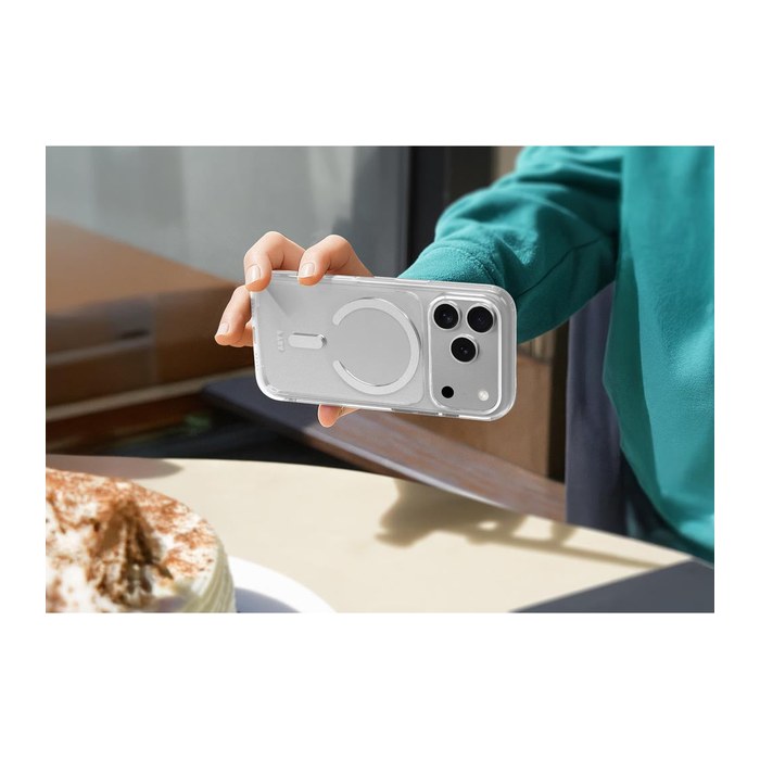LAUT CRYSTAL FLURO for iPhone 17 Pro Max - Clear Light Grey