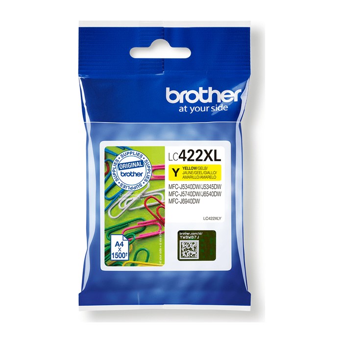 brother LC-422XLY gelb Druckerpatrone