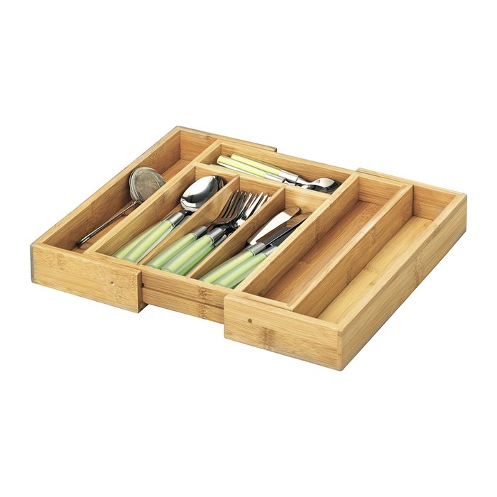 Zeller Bamboo Besteckkasten braun 1 St.
