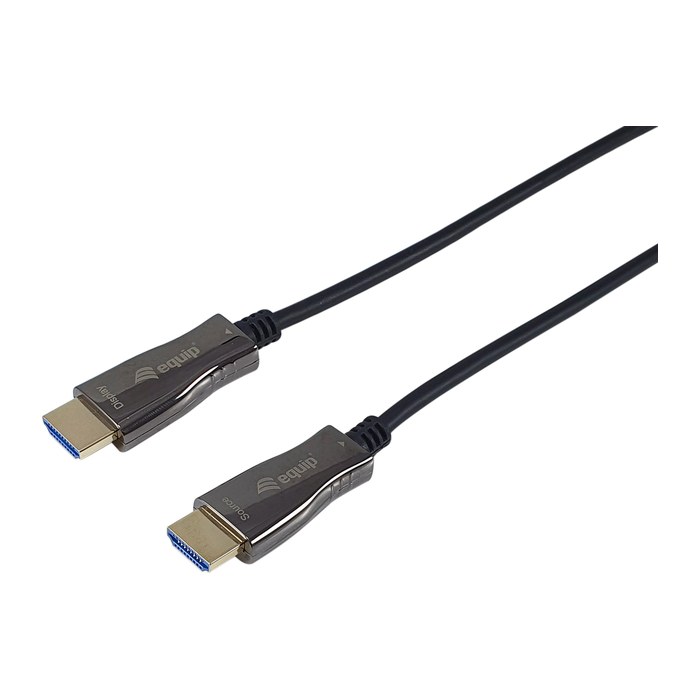 Equip HDMI HS Ethernet 2.0 18Gb AOC 4K/60Hz 10.00m schwarz