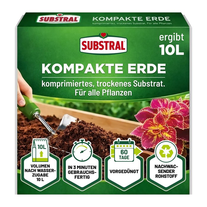 SUBSTRAL® Kompakt Blumenerde 10,0 l