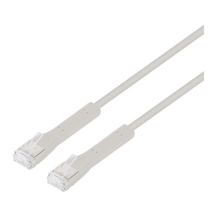 INTELLINET Patchkabel Flexi Cat6a F/FTP 0.5m 10G Kupfer grau