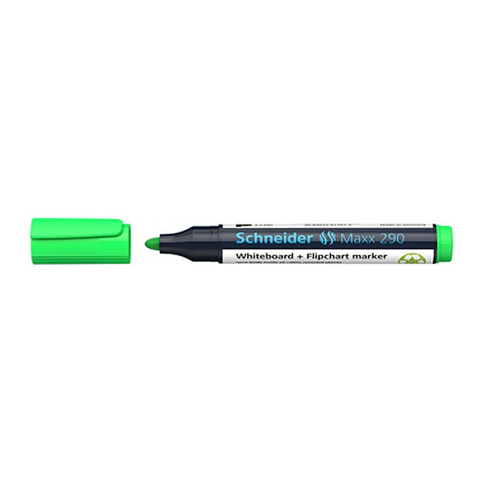 Schneider Maxx 290 Whiteboard- und Flipchart-Marker grün 2,0 - 3,0 mm, 1 St.