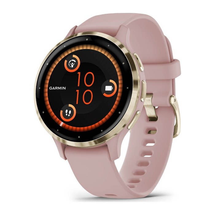 GARMIN Venu 3S Smartwatch dust rose, softgold