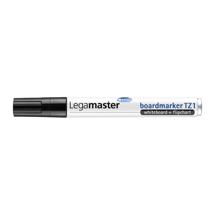 Legamaster TZ 1 Whiteboard- und Flipchart-Marker schwarz 1,5 - 3,0 mm, 10 St.