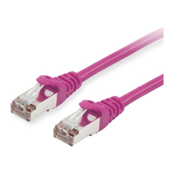Equip Patchkabel Cat6 S/FTP 2xRJ45 0.15m lila LSZH Polybeutel