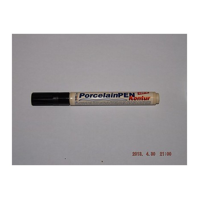 KREUL Kontur Porzellanstift schwarz 1,0 - 2,0 mm, 1 St.