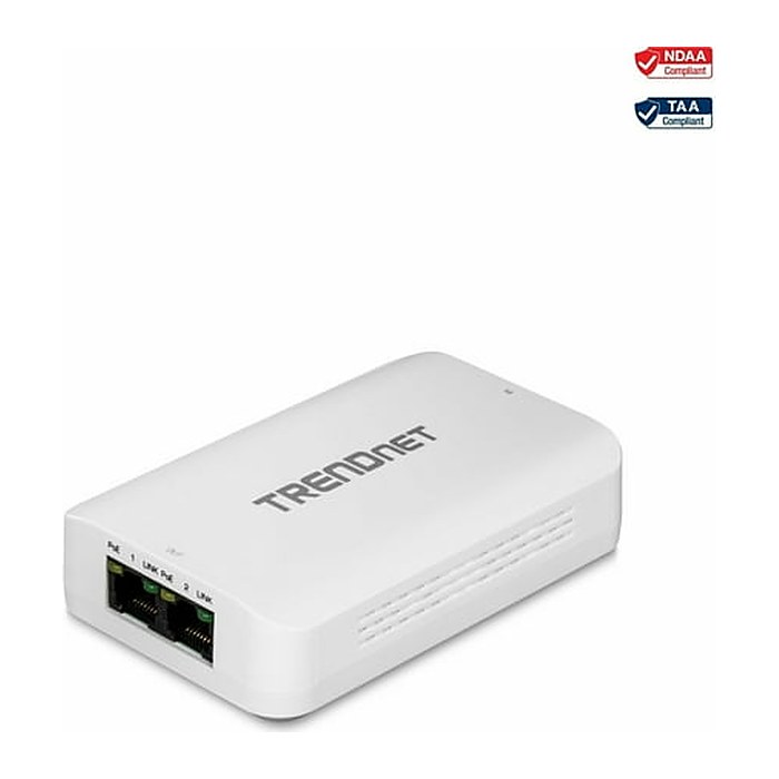 TRENDnet Extender Gbit PoE++ 60W 2XPOE+ Out