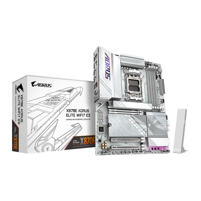 Gigabyte X870E A ELITE WF7 ICE (X870,AM5,ATX,DDR5)