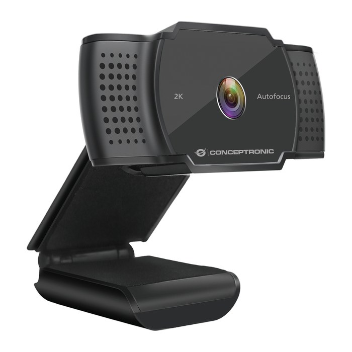 CONCEPTRONIC Webcam USB-A2.0 72° 2K/30Hz SuperHD+Mikro sw