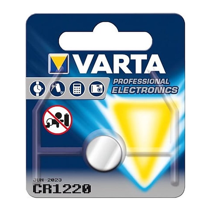 Varta Batterie Knopfzelle CR1220 3V 35mAh Lithium 1St.