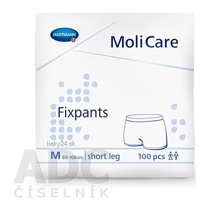 HARTMANN Fixierhose MoliCare® short leg M für Frauen und Männer, 100 St.