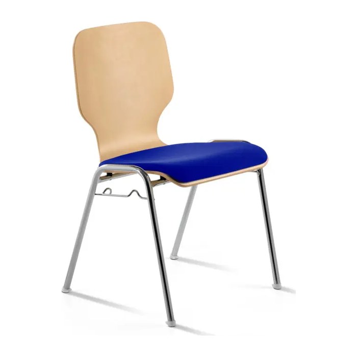 Mayer Stapelstuhl myDARIO 211604 01 26 396 blau Stoff, 1 St.