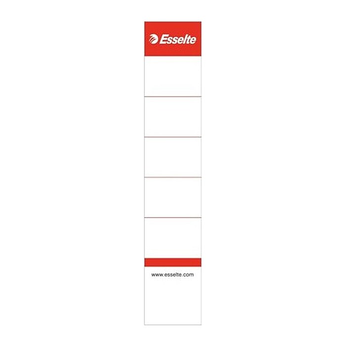 Esselte Einsteck-Rückenschilder No.1 POWER weiß für 5,0 cm Rückenbreite, 10 St.