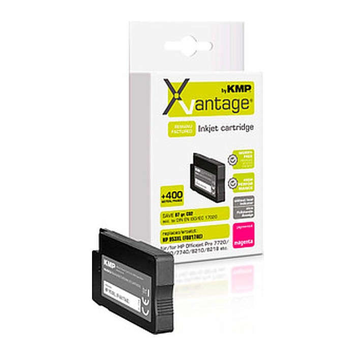 KMP XVantage® magenta pigmentiert Druckerpatrone kompatibel zu HP 953XL (F6U17AE)
