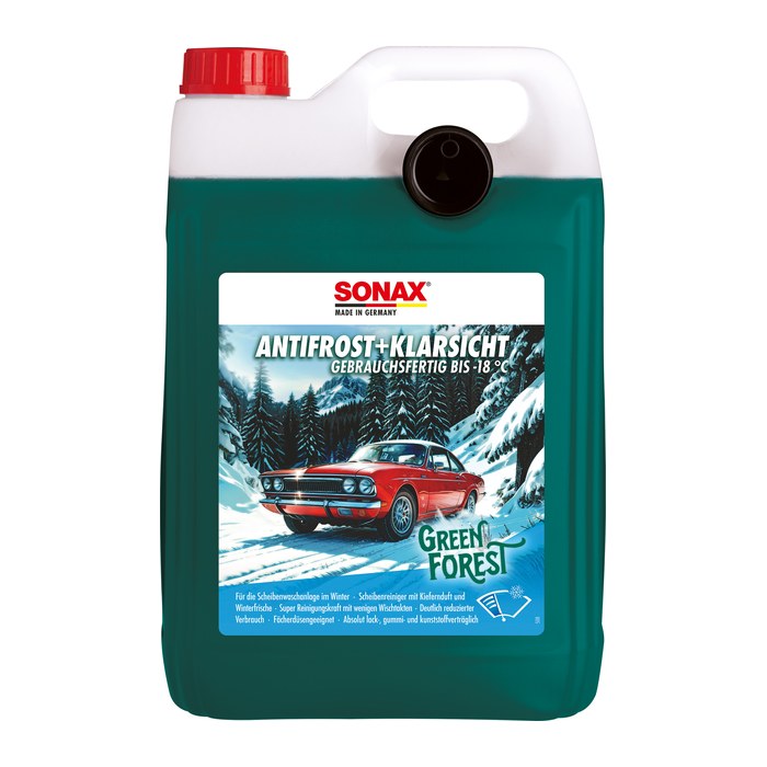 SONAX Antifrost & Klarsicht Green Forest Frostschutzmittel 5 l, 1 St.