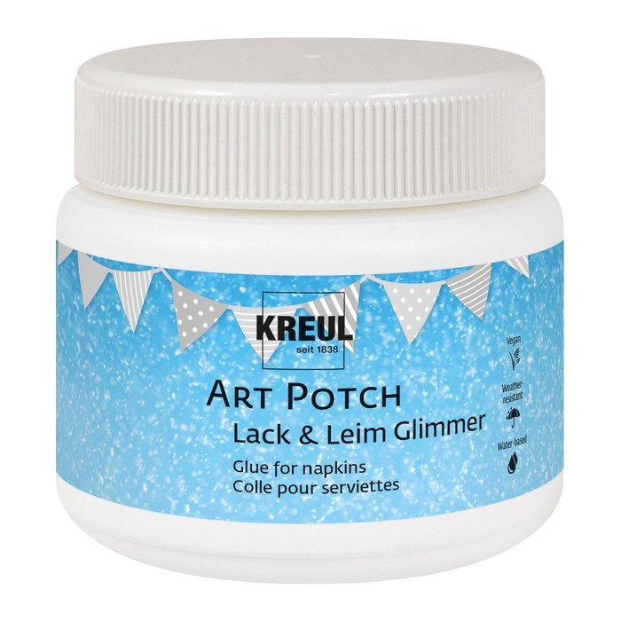 KREUL ART POTCH Glimmer Servietten-Kleber 150,0 ml, 1 St.