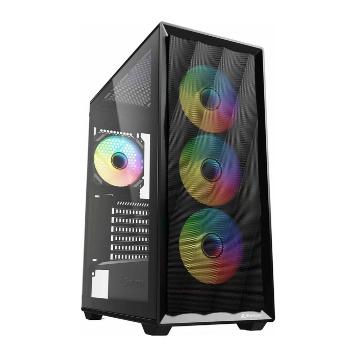 Sharkoon Gehäuse VK4 ARGB ATX 1xGlas schwarz