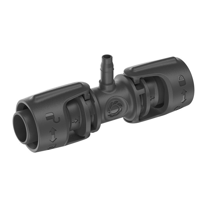 GARDENA Tropfschlauch- & Verlegerohrverbinder T-Stück 13 mm auf 4,6 mm Micro-Drip-System, 5 St.