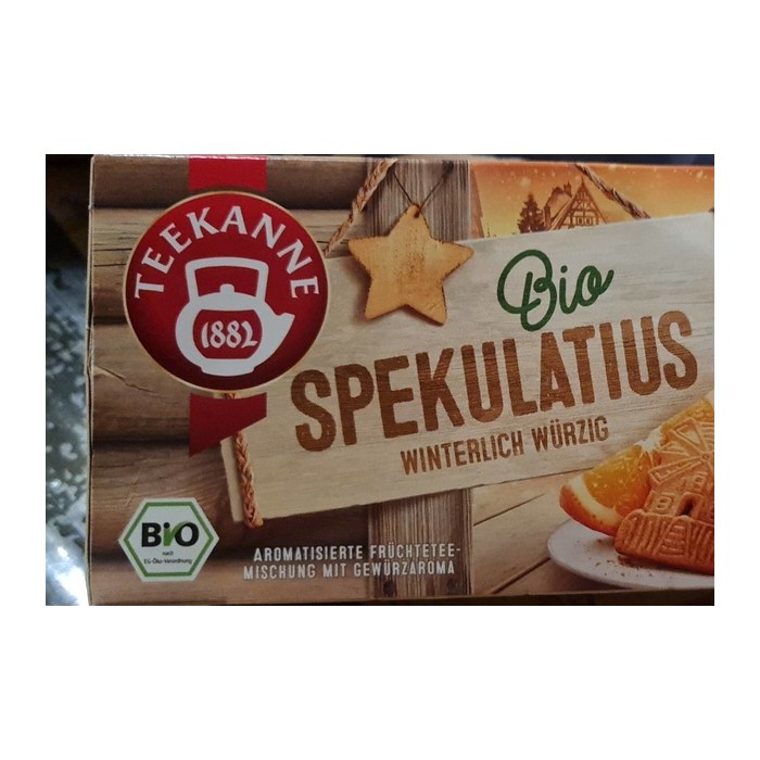 TEEKANNE Bio Spekulatius Bio-Tee 18 Portionen