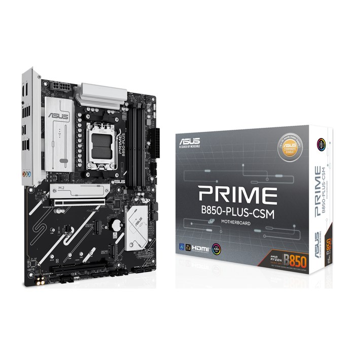 ASUS PRIME B850-PLUS-CSM (AMD,AM5,DDR5,ATX)