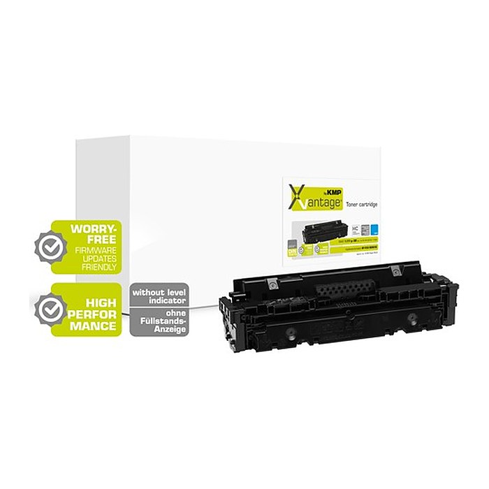 KMP XVantage® cyan Toner kompatibel zu HP 415X (W2031X)