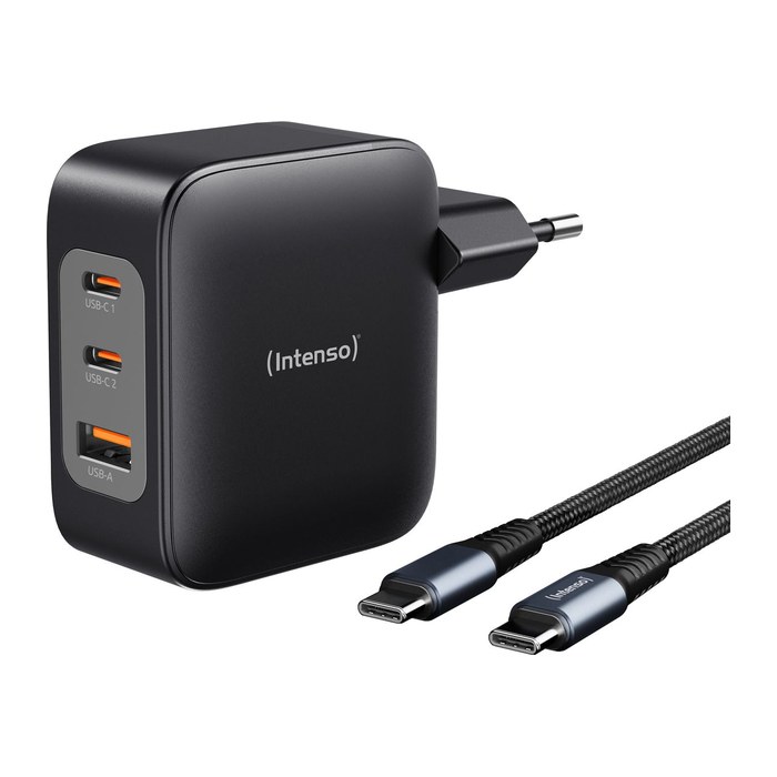 Intenso Power Adapter 100 watt + USB-C cable 2m
