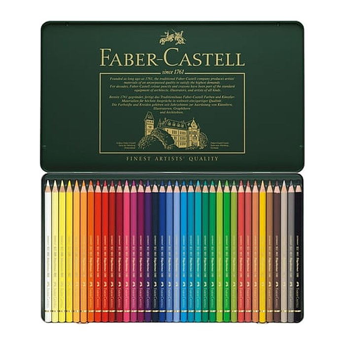 FABER-CASTELL Polychromos Buntstifte farbsortiert, 36 St.