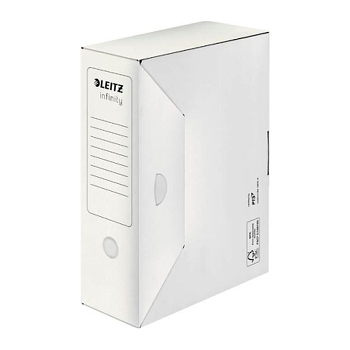 LEITZ Archivboxen Infinity weiß 10,0 x 33,0 x 25,5 cm, 10 St.