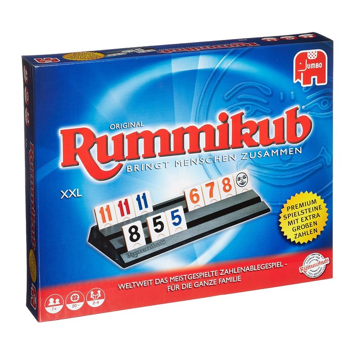 Jumbo Rummikub XXL Geschicklichkeitsspiel, 1 St.