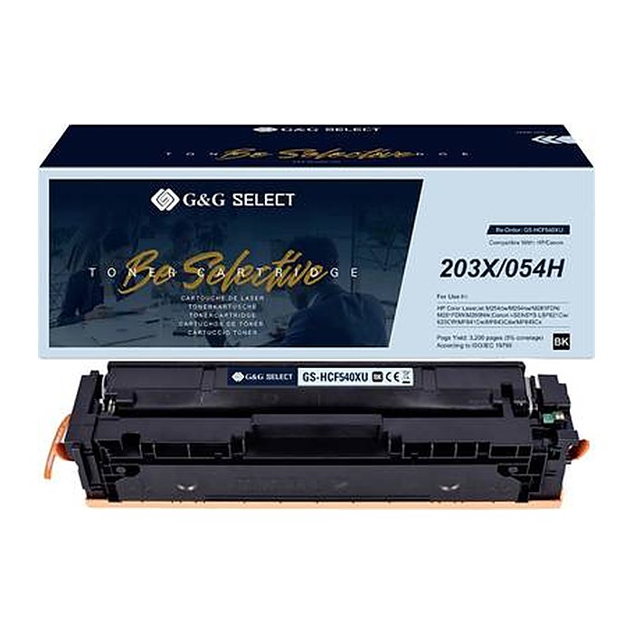 G&G Select Toner kompatibel mit HP 203X/ CF540X