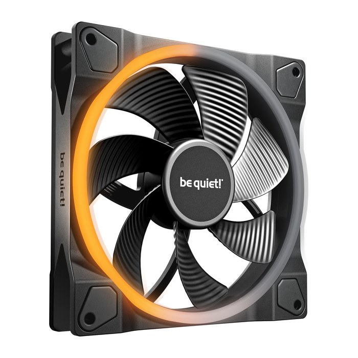 be quiet! Lüfter Light Wings PWM Reverse 140mm Black