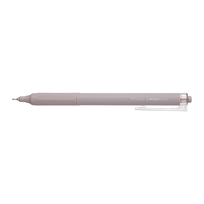 Tombow Kugelschreiber MONO graph Lite smokey brown, Schreibfarbe: blau, 1 St.