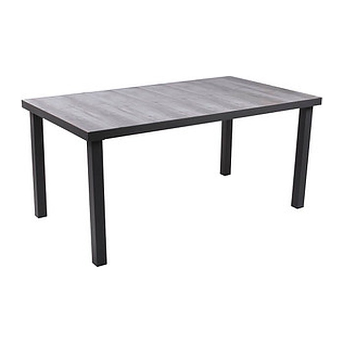 Garden Pleasure Gartentisch RANA grau rechteckig 90,0 x 162,0 x 75,0 cm