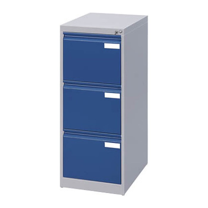 CP C 2000 Acurado Hängeregistraturschrank grau, enzianblau 3 Schubladen 43,3 x 59,0 x 104,5 cm, 1 St.