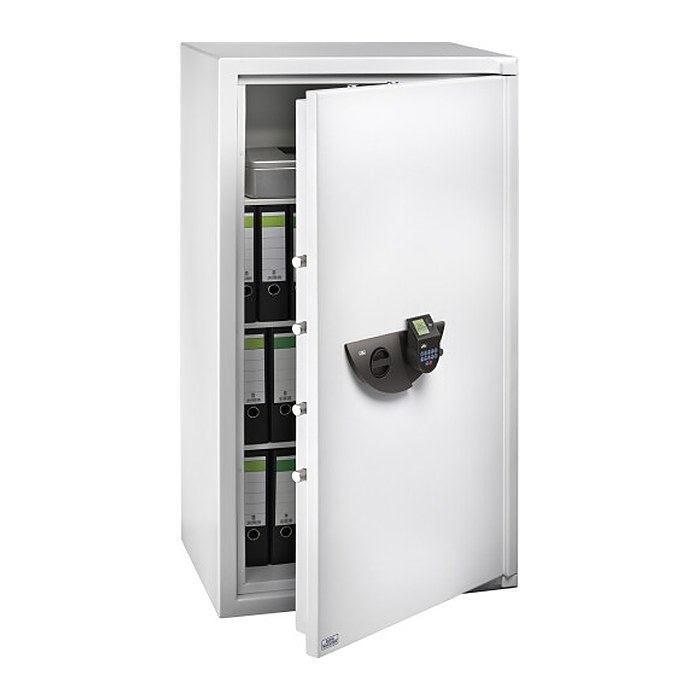 BURG WÄCHTER Tresor WS Office 816 E FP Sicherheitsstufe 1 nach EN 1143-1 lichtgrau 78,0 x 55,4 x 148,6 cm