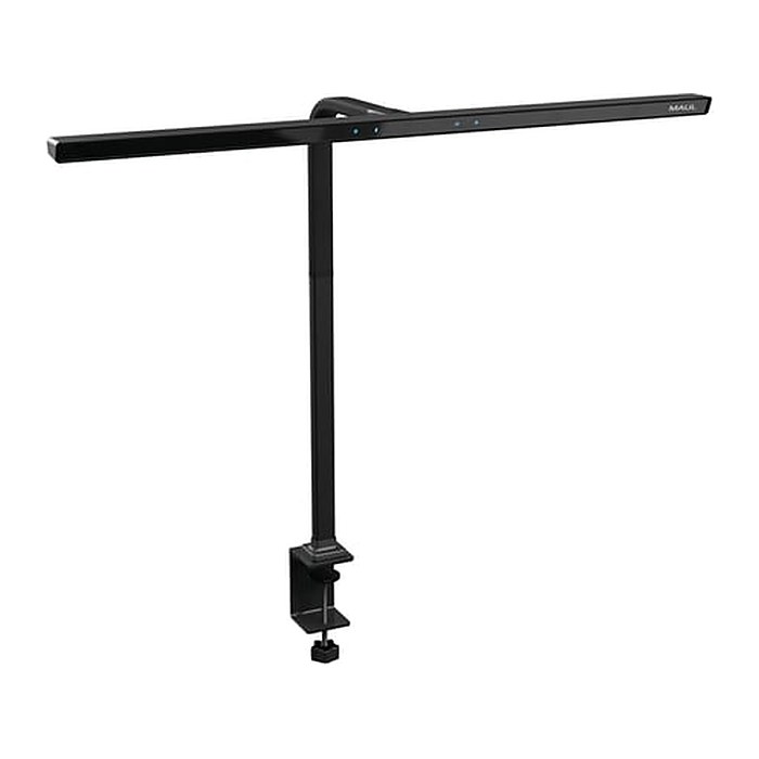 MAUL MAULgate LED LED-Schreibtischlampe schwarz mit Tischklemme