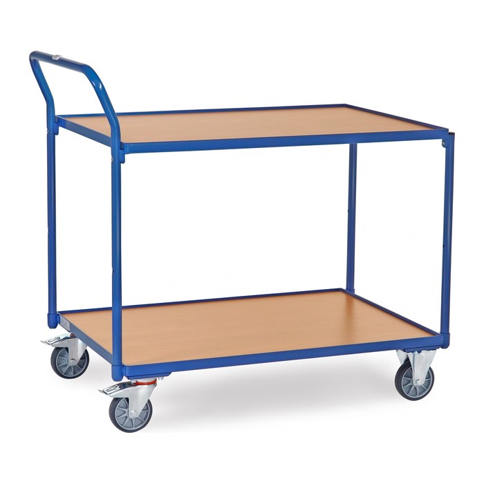 fetra Tischwagen 2744 blau 71,1 x 113,6 x 103,9 cm