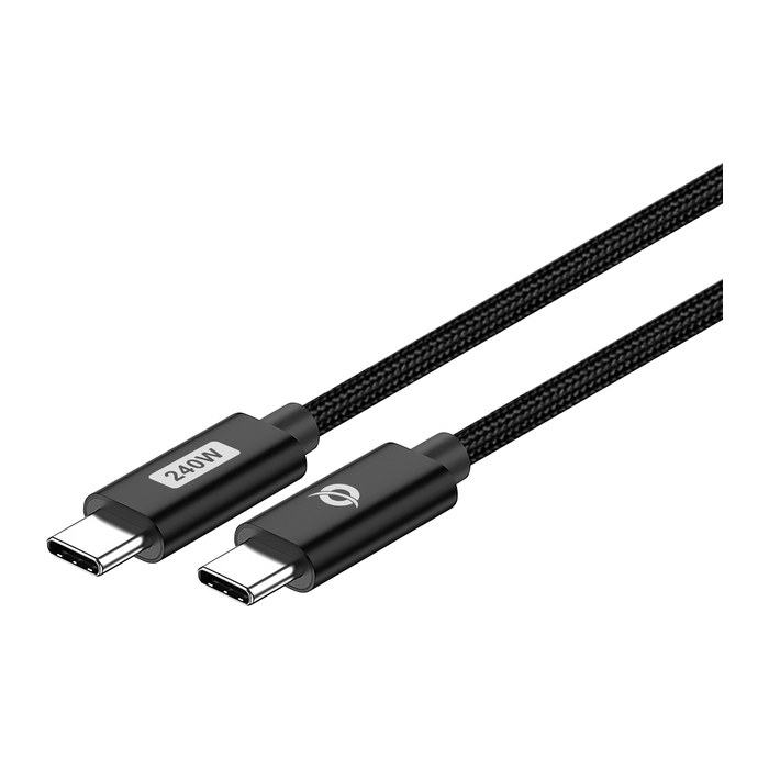 CONCEPTRONIC Kabel USB-C3.1->C 240W/QC 480Mbs 1.20m sw