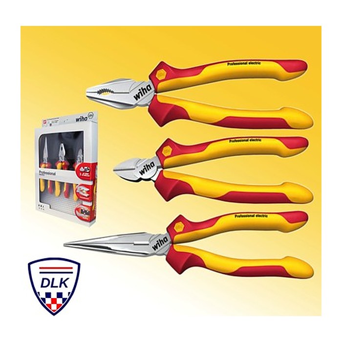 Wiha Zangen-Set Professional electric 26852, Länge: 35,3 cm, 3-tlg., 1 Set