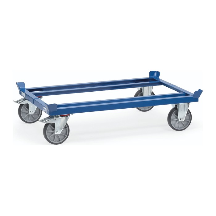 fetra Palettenwagen 22801-TPE blau 85,5 x 125,5 x 32,9 cm